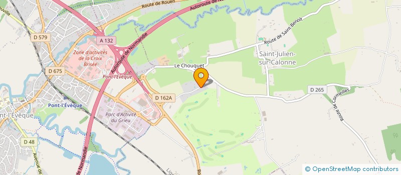 localisation de l'entreprise MONSIEUR JULIEN ROPARTZ  SAINT-JULIEN-SUR-CALONNE