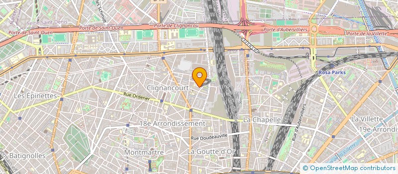 localisation de l'entreprise MONSIEUR JULIEN ROSA  PARIS