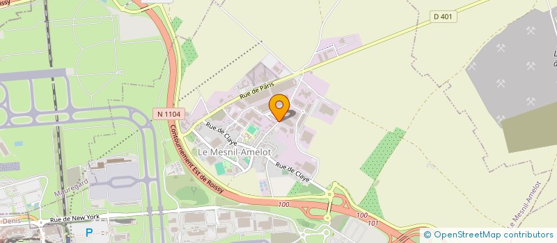 localisation de l'entreprise MONSIEUR JULIEN ROSAN  LE MESNIL-AMELOT