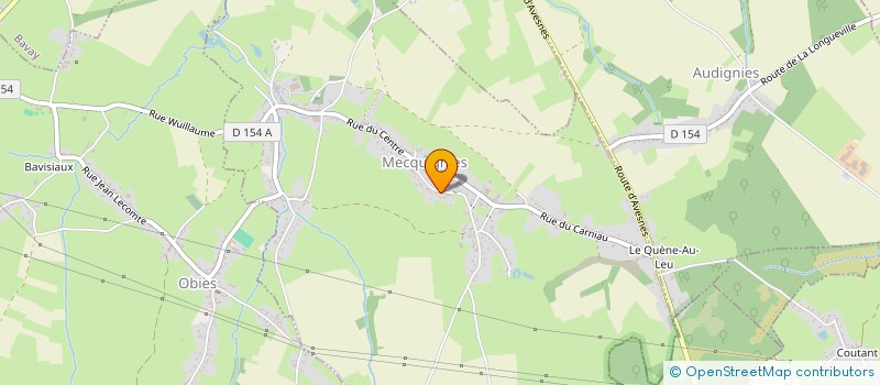 localisation de l'entreprise MONSIEUR JULIEN ROSSIGNOL  MECQUIGNIES