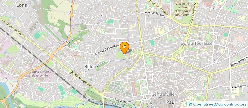 localisation de l'entreprise MONSIEUR JULIEN ROSSIGNOL à BILLERE