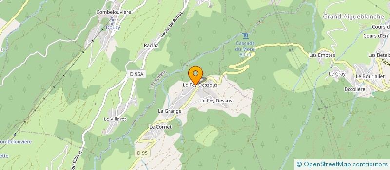 localisation de l'entreprise MONSIEUR JULIEN ROTUREAU  LES AVANCHERS-VALMOREL