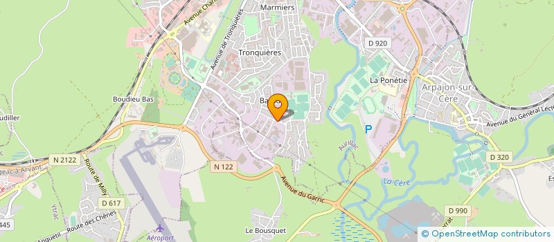 localisation de l'entreprise MONSIEUR JULIEN ROUBEYRIE à AURILLAC