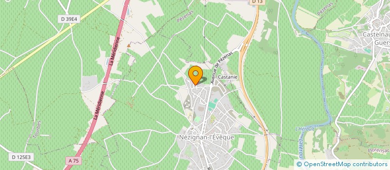 localisation de l'entreprise MONSIEUR JULIEN ROUCAIROL  CASTELNAU-DE-GUERS