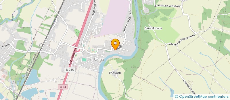 localisation de l'entreprise MONSIEUR JULIEN ROUCAYROL  LE FAUGA