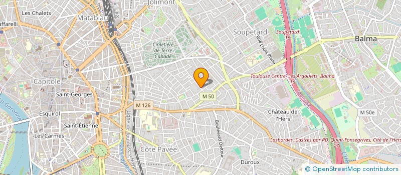 localisation de l'entreprise MONSIEUR JULIEN ROUCHE à TOULOUSE