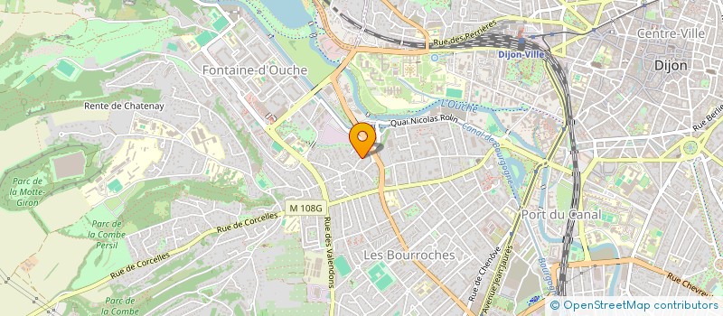 localisation de l'entreprise MONSIEUR JULIEN ROUET à DIJON