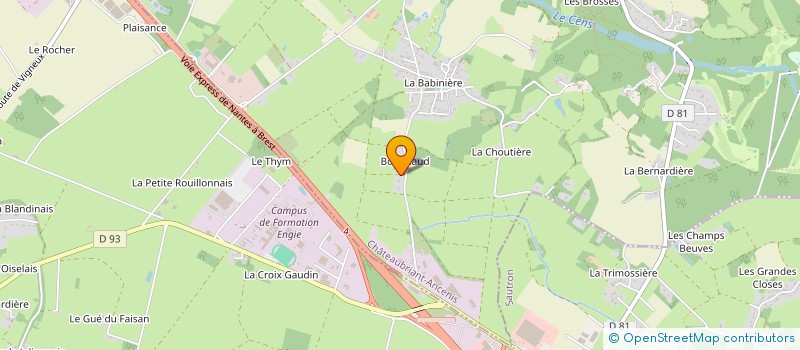 localisation de l'entreprise MONSIEUR JULIEN ROUINSARD  VIGNEUX-DE-BRETAGNE