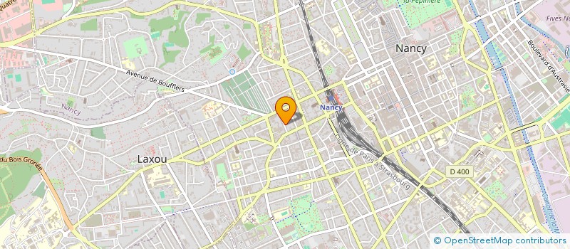 localisation de l'entreprise MONSIEUR JULIEN ROUSSEAU  NANCY