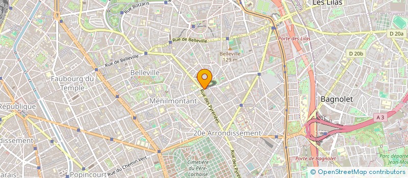 localisation de l'entreprise MONSIEUR JULIEN ROUSSEL  PARIS