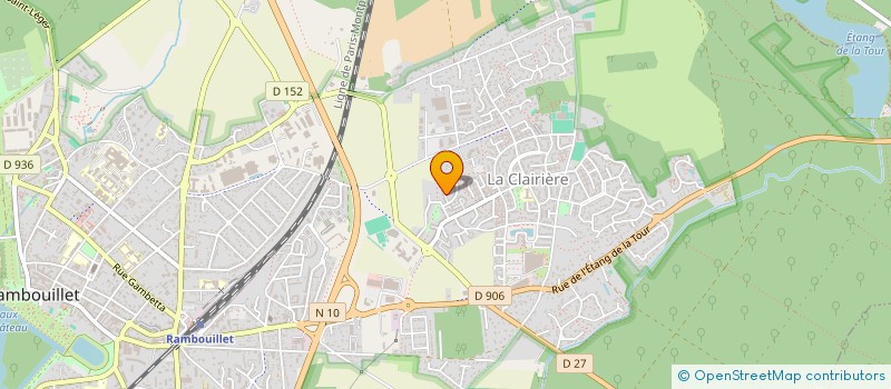 localisation de l'entreprise MONSIEUR JULIEN ROUSSEL à RAMBOUILLET