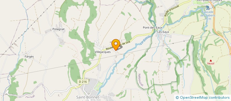 localisation de l'entreprise MONSIEUR JULIEN ROUSSEL  SAINT-BONNET-PRES-ORCIVAL