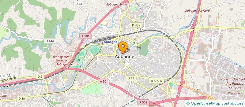 localisation de l'entreprise MONSIEUR JULIEN ROUSSEL  MARSEILLE