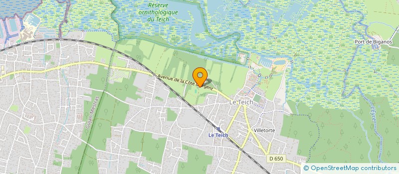 localisation de l'entreprise MONSIEUR JULIEN ROUSSELLE à LE TEICH