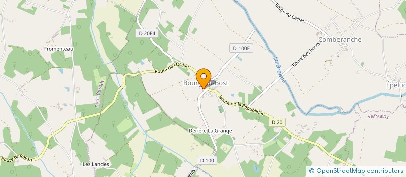 localisation de l'entreprise MONSIEUR JULIEN ROUVEL  BOURG-DU-BOST