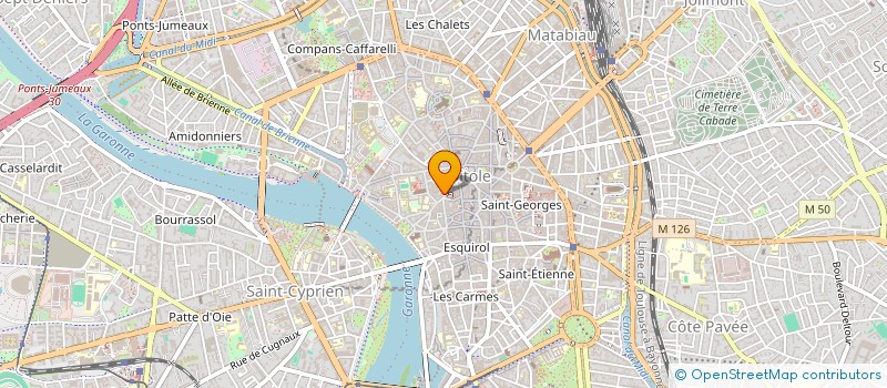localisation de l'entreprise MONSIEUR JULIEN ROUVIER à TOULOUSE