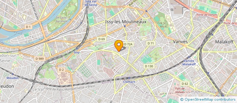localisation de l'entreprise MONSIEUR JULIEN ROUX à ISSY-LES-MOULINEAUX