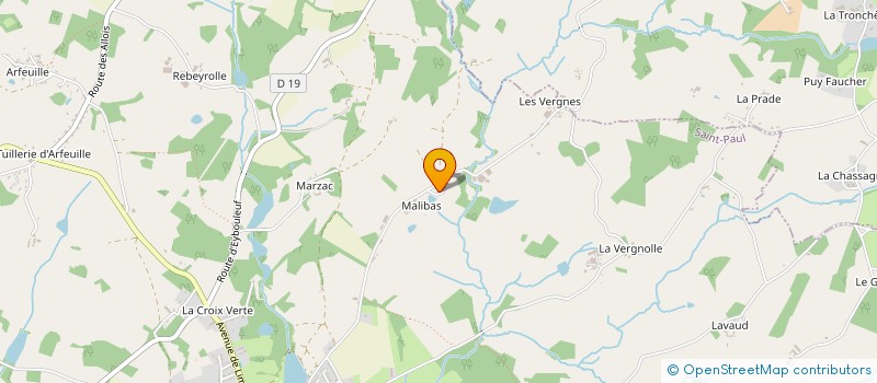 localisation de l'entreprise MONSIEUR JULIEN ROUX  SAINT-PAUL