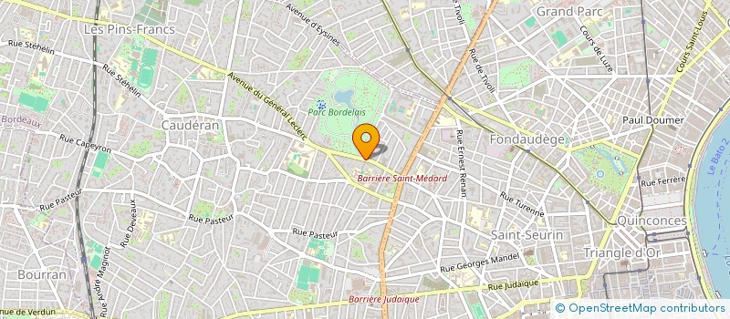 localisation de l'entreprise MONSIEUR JULIEN ROUZIES  BORDEAUX