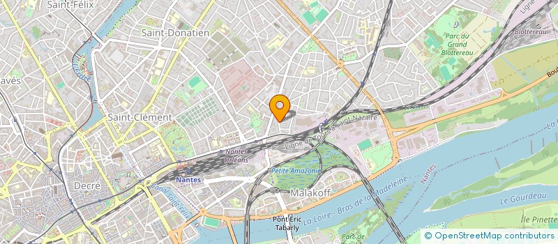 localisation de l'entreprise MONSIEUR JULIEN ROUZOT  NANTES