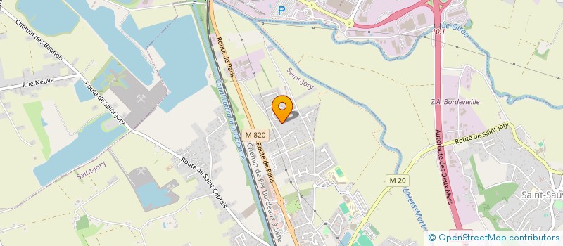 localisation de l'entreprise MONSIEUR JULIEN ROVIRE  SAINT-JORY