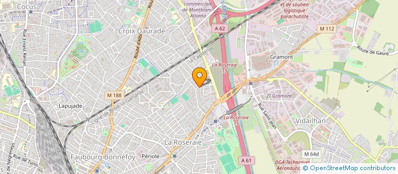 localisation de l'entreprise MONSIEUR JULIEN ROYOT à TOULOUSE
