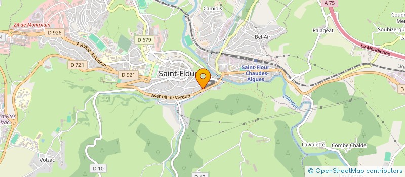 localisation de l'entreprise MONSIEUR JULIEN RUAT à SAINT-FLOUR