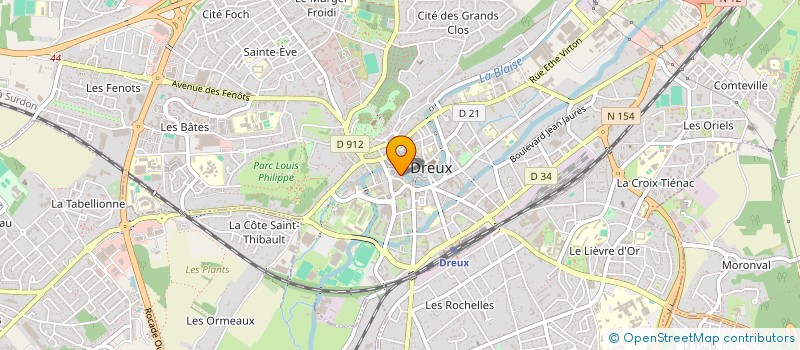localisation de l'entreprise MONSIEUR JULIEN RUFFINEL à DREUX