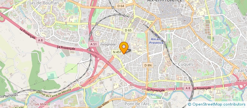 localisation de l'entreprise MONSIEUR JULIEN RUIZ à AIX-EN-PROVENCE