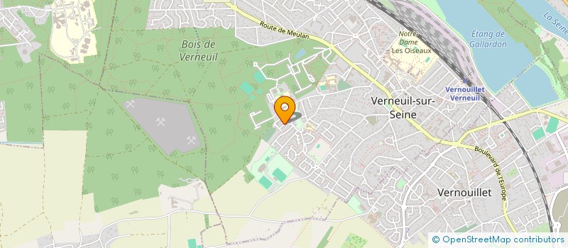 localisation de l'entreprise MONSIEUR JULIEN RUIZ  VERNEUIL-SUR-SEINE