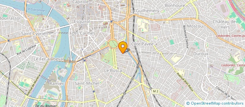 localisation de l'entreprise MONSIEUR JULIEN SABATIE à TOULOUSE