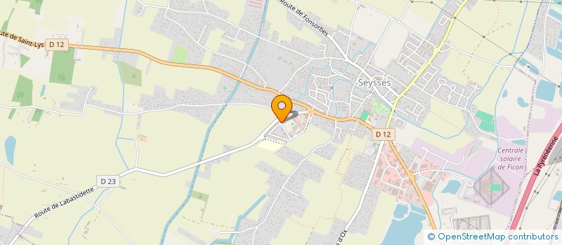 localisation de l'entreprise MONSIEUR JULIEN SABATIE  SEYSSES