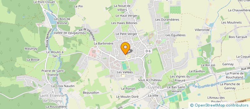 localisation de l'entreprise MONSIEUR JULIEN SABAU  LUYNES