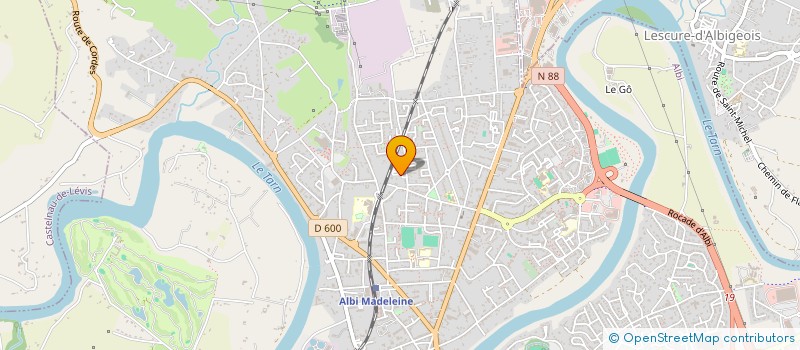 localisation de l'entreprise MONSIEUR JULIEN SABENCA à ALBI