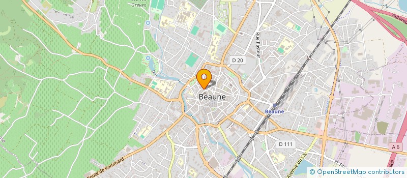 localisation de l'entreprise MONSIEUR JULIEN SABRE à BEAUNE