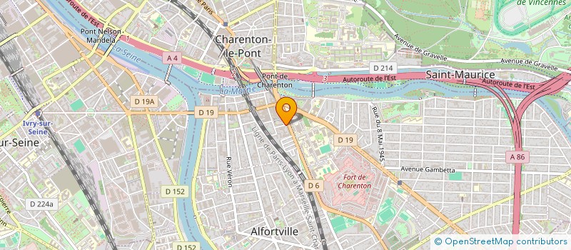 localisation de l'entreprise MONSIEUR JULIEN SAINT CHARLES  MAISONS-ALFORT