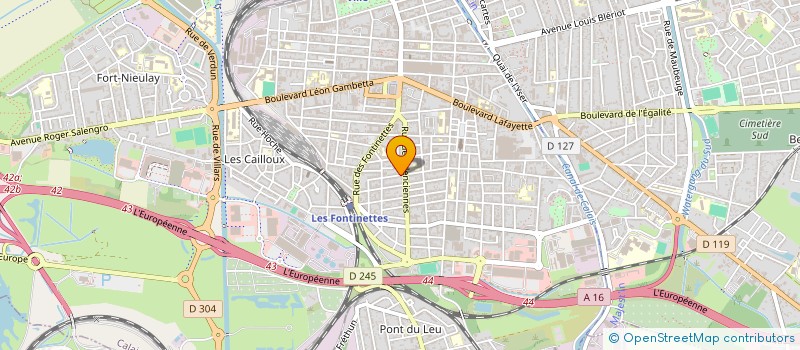 localisation de l'entreprise MONSIEUR JULIEN SAISON  CALAIS