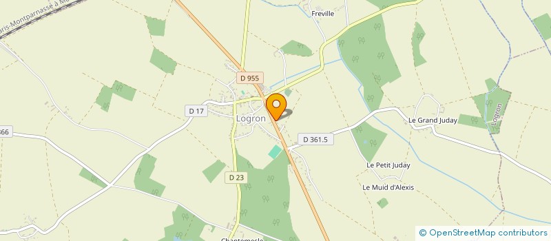 localisation de l'entreprise MONSIEUR JULIEN SALAGNAT à LOGRON