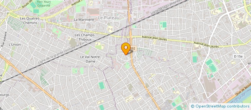 localisation de l'entreprise MONSIEUR JULIEN SALLENT  SARTROUVILLE