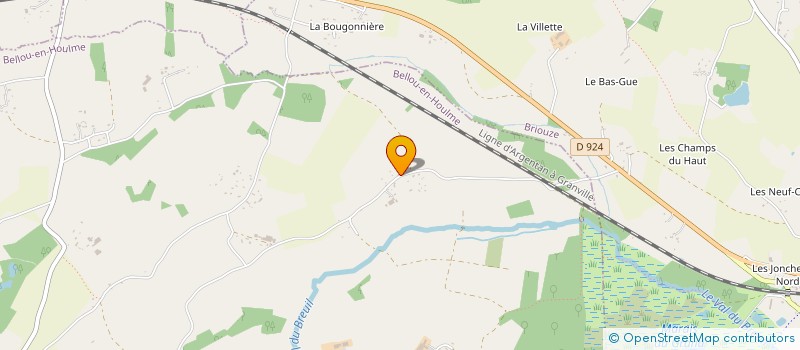 localisation de l'entreprise MONSIEUR JULIEN SALLES à BELLOU-EN-HOULME