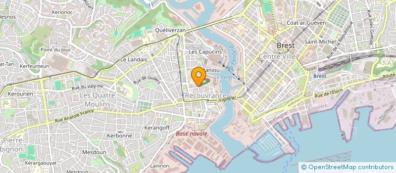 localisation de l'entreprise MONSIEUR JULIEN SALLES à BREST