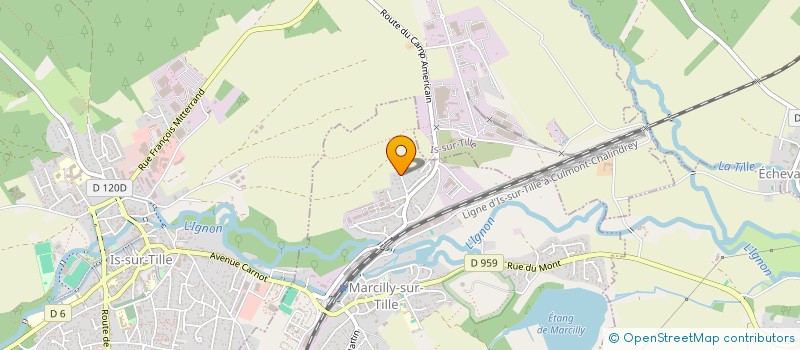 localisation de l'entreprise MONSIEUR JULIEN SALLOT  MARCILLY-SUR-TILLE