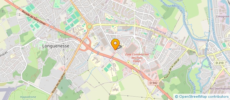 localisation de l'entreprise MONSIEUR JULIEN SALOMMEZ  LONGUENESSE