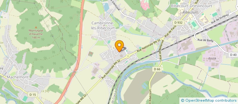 localisation de l'entreprise MONSIEUR JULIEN SALVADOR  CAMBRONNE-LES-RIBECOURT