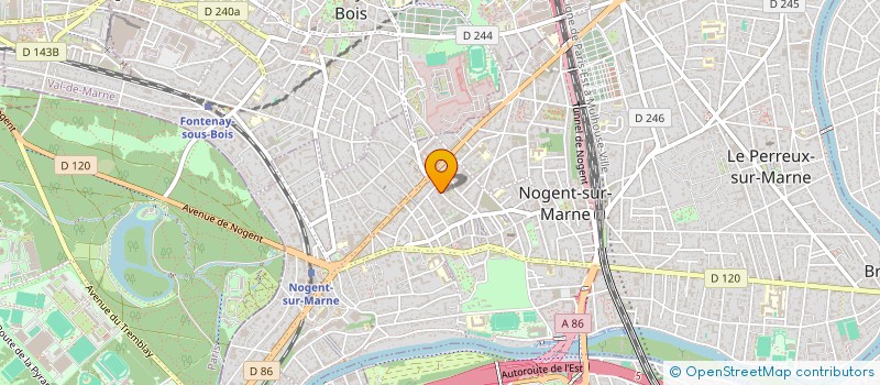 localisation de l'entreprise MONSIEUR JULIEN SALZER à NOGENT-SUR-MARNE