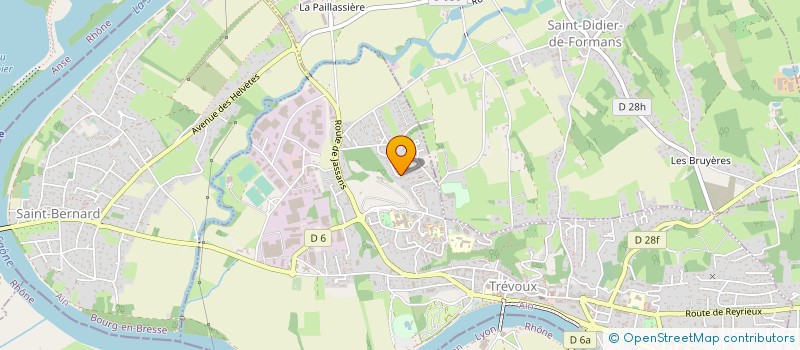 localisation de l'entreprise MONSIEUR JULIEN SANCHEZ à TREVOUX