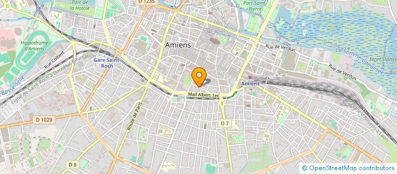 localisation de l'entreprise MONSIEUR JULIEN SANNIER à AMIENS