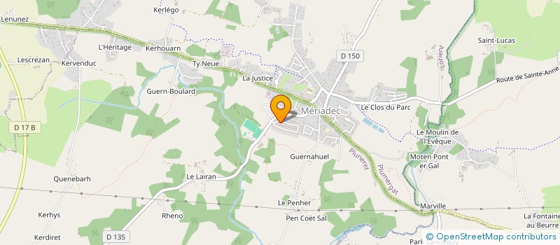 localisation de l'entreprise MONSIEUR JULIEN SANTERRE  PLUNERET