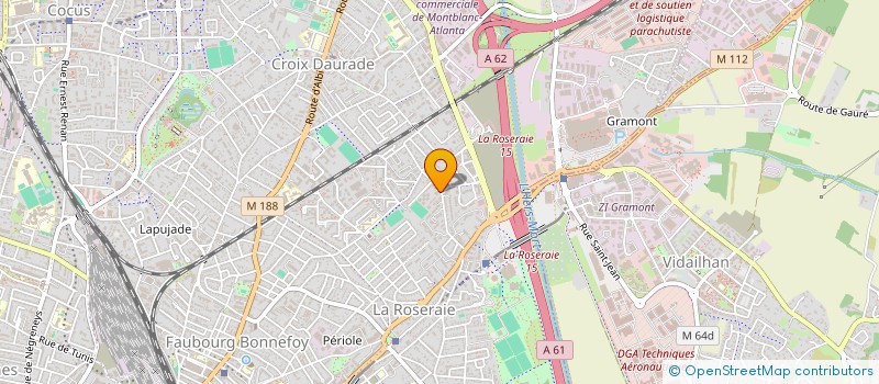localisation de l'entreprise MONSIEUR JULIEN SANZ à TOULOUSE