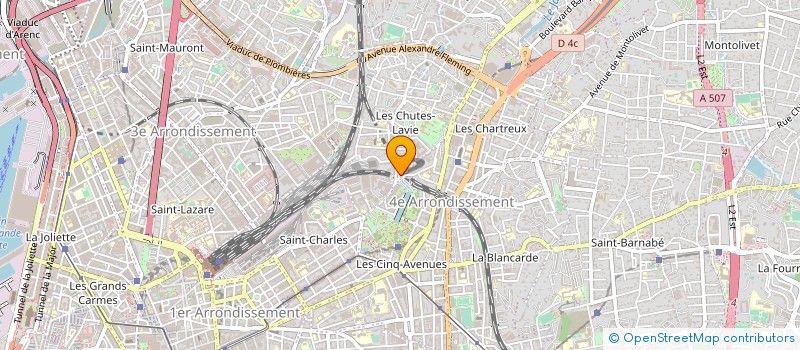 localisation de l'entreprise MONSIEUR JULIEN SASTRE à MARSEILLE